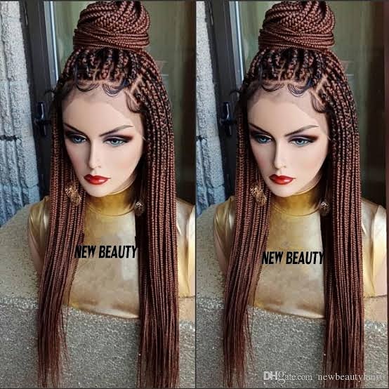 Box braid wigs