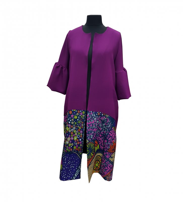 Jacket with Ankara